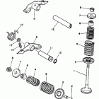 XT 225 Клапана