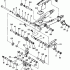 XT225K/XT225KC Бугель (задний рычаг)