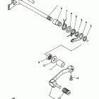 XT 350 Вал переключения