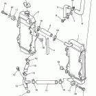 WR 400F Радиатор и Патрубки