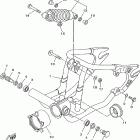 V-STAR CUSTOM-XVS650K/XVS650KC Задний рычаг подвески