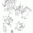 WR 400F Боковая панель