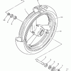 YZF 750R Переднее колесо