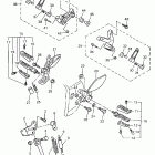 YZF 750R Подножки