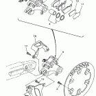 YZ 250 Задний суппорт тормозной