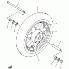 Royal Star Переднее колесо
