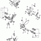 YZF 600R Подножки
