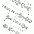 VMX12K V-MAX 1200 Трансмиссия