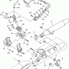 V-STAR CUSTOM-XVS650K/XVS650KC Выхлопная система