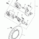 Virago 535 Передний тормоз