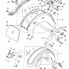 V STAR 650 CLASSIC-XVS650AK Крыло