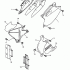 YZ 400F Боковая панель