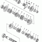 WR 400F Трансмиссия