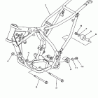 YZ 80 Рама