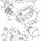 V-Star Classic-XVS650AKC/XVS650AK Крышка картера двигателя