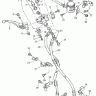YZF 750R Главный тормозной цилиндр,передний