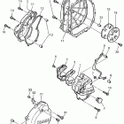 YZF 600R Крышка картера двигателя