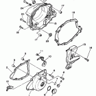 XT 225 Крышка картера двигателя