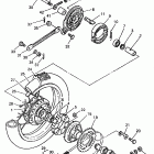 PW80K1 Заднее колесо