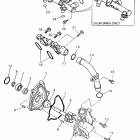 YZF 750R Водяной насос