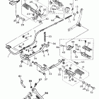 Virago 535 Подножки