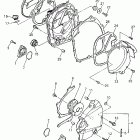 YZF 750R Крышка картера двигателя