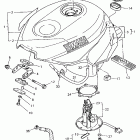 YZF 750R Fuel tank (non-california)