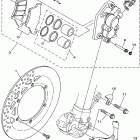 YZ125K1 Передний тормозной суппорт