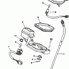 XT225K/XT225KC Спидометр