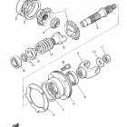 Virago 535 Промежуточный ведущий вал
