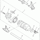 V-Star Classic-XVS650AKC/XVS650AK Shift cam  shift fork