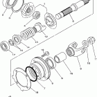V-Star Classic-XVS650AKC/XVS650AK Промежуточный ведущий вал
