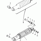 XT 350 Задняя подвеска