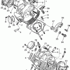 XV1100SKC/XV1100SK/XV1100K/XV1100KC Головка цилиндра