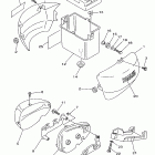 Virago 535 Боковая панель