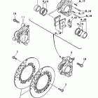 XV 1100 Передний тормозной суппорт