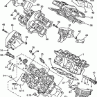Royal Star Boulevard 1300-XVZ13ATK/XVZ13ATKC/XVZ13LTK/XVZ13LTKC Головка цилиндра
