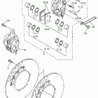 YZF 600R Передний тормозной суппорт