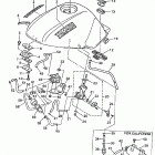 XJ600SKC/XJ600SK Топливный бак