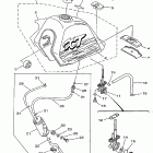 XT350KC/XT350K Топливный бак