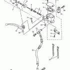 XJ 600 Главный тормозной цилиндр,передний