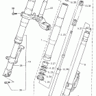 YZF 750R Передняя вилка