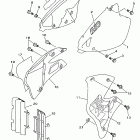 YZ 250 Боковая панель