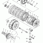 Virago 535 Сцепление