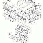 YZ 250 Бугель (задний рычаг)
