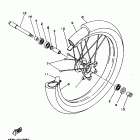 WR 250 Переднее колесо