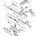 SEROW-XT 225 Бугель (задний рычаг)