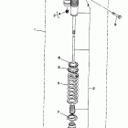 YZ 80 Задняя подвеска