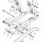 XV 250 Задний рычаг подвески