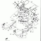 VMX12J V-MAX 1200 Выхлопная система